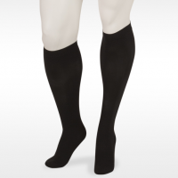 Image of Knee High Compression Soft Stockings - Black
